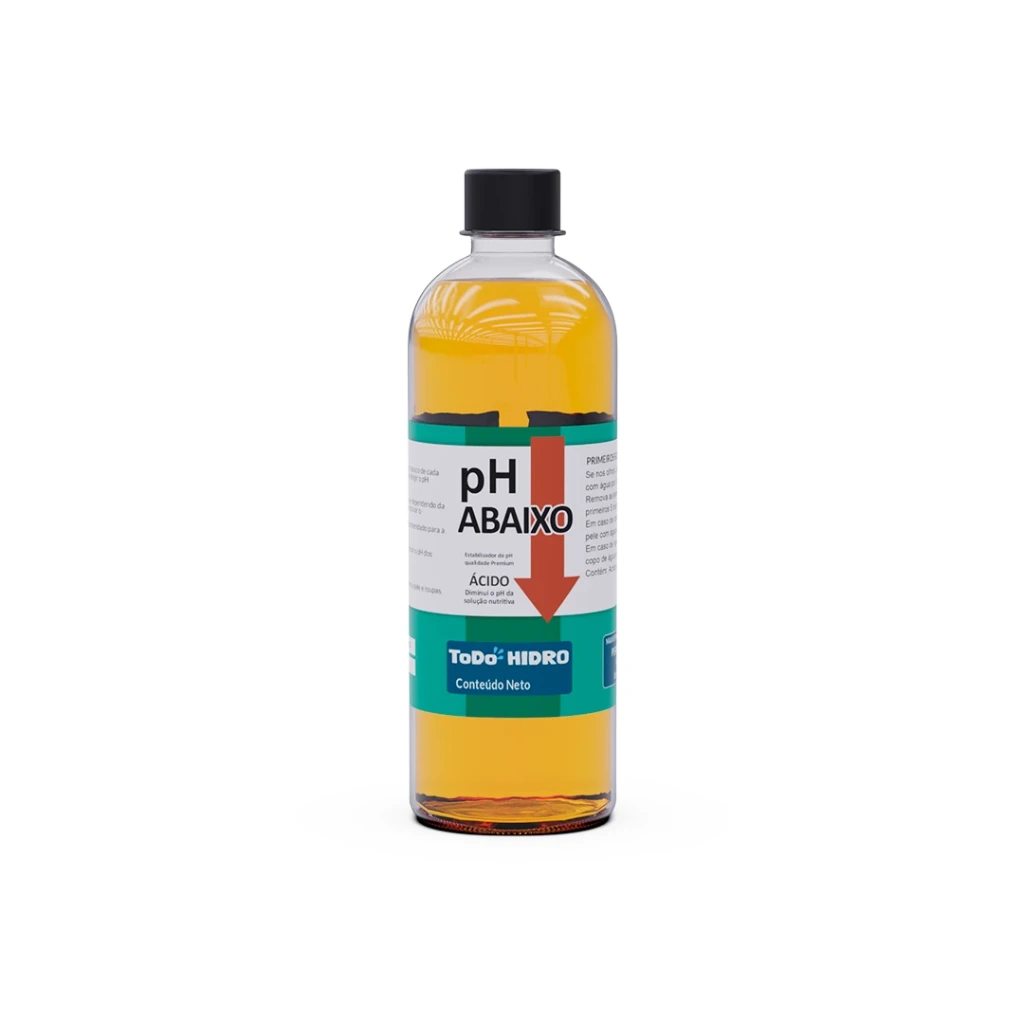 Regulador de pH para Baixo (pH negativo) Fácil de usar (300 ml)