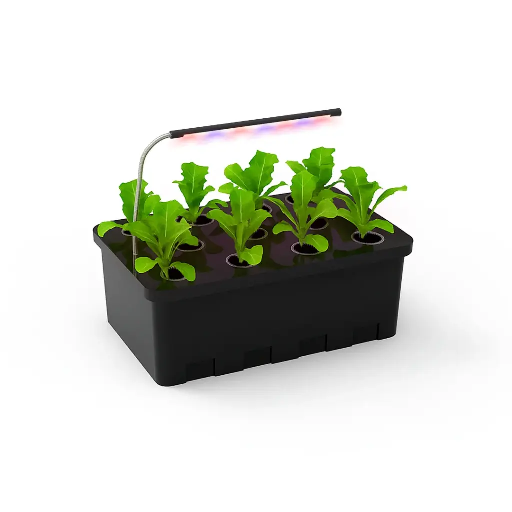[KIT-00021] Cloner Aeropônico de 11 Estacas com LED e Nutrientes